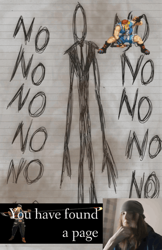 A Poster That Says You Have Found A Page On The Bottom GIF
