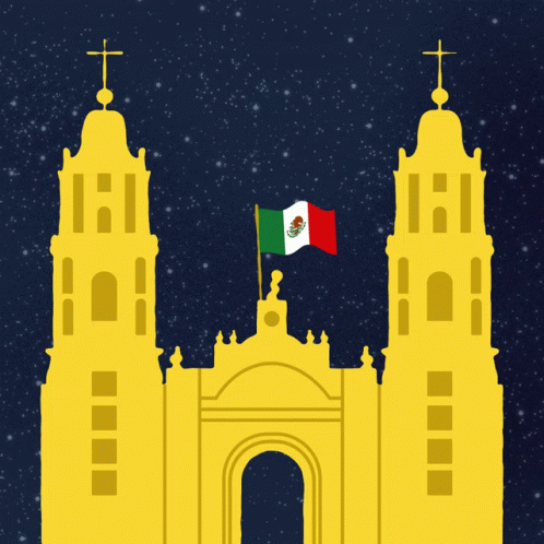 a poster with a mexican flag and the words fe dese