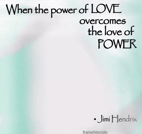 A Poster With A Quote From Jimi Hendrix On It GIF