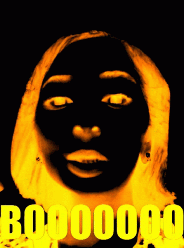 A Poster With A Woman 'S Face And The Word Bodddddd GIF