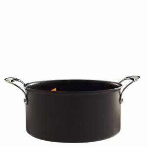 a pot of vegetables with the word dinner written above it