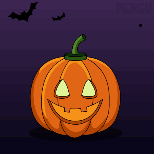 A Pumpkin With A Ghost Inside Of It And The Word Boo Written On It GIF