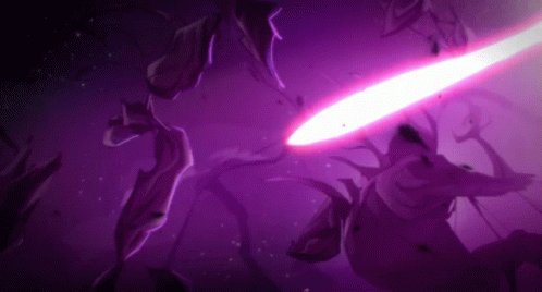 A Purple Background With A Purple Light Coming Out Of The Middle GIF