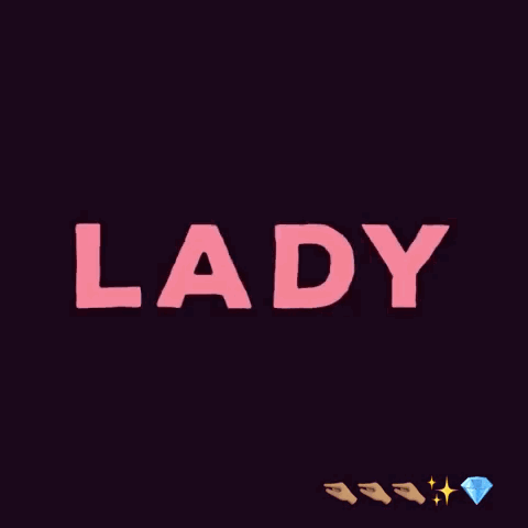 A Purple Background With The Word Boss Written In Pink GIF