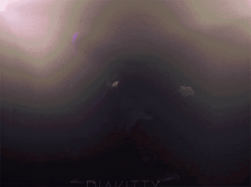 A Purple Background With The Word Gravity On The Bottom GIF
