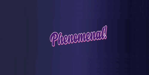a purple background with the word phenomenal in white letters