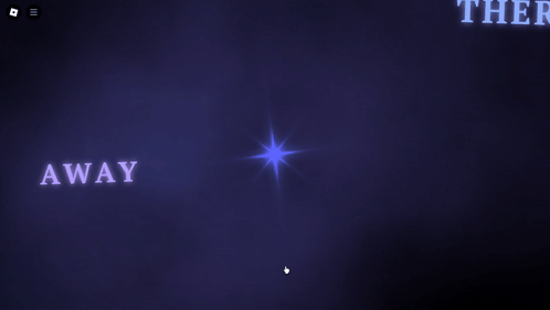 A Purple Background With The Words Stay Away Written On It GIF
