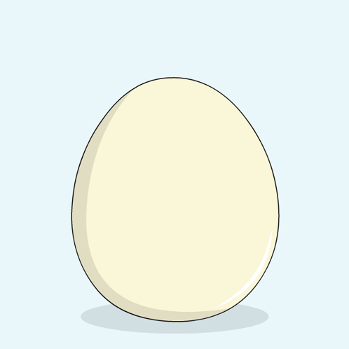 A Purple Penguin Is Coming Out Of An Egg With The Words Surprise Written Below It GIF