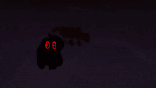 A Purple Star On A Dark Background With A Black Shadow GIF