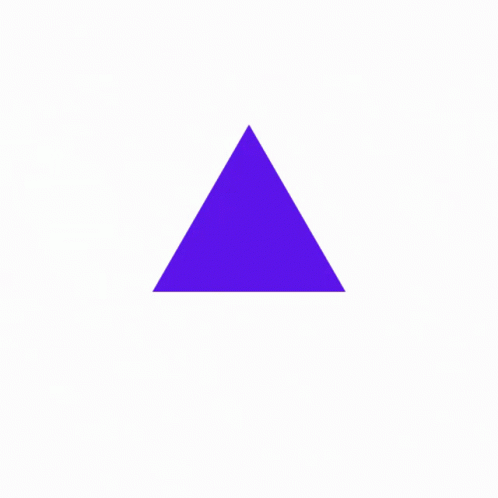 A Purple Triangle With A White Letter A On It GIF