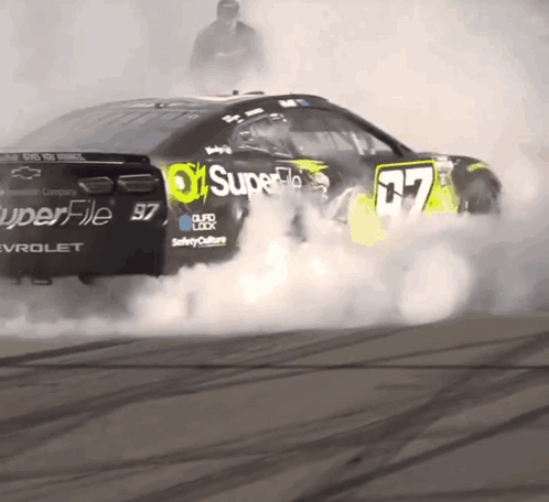 a race car with the number 17 on the side of it