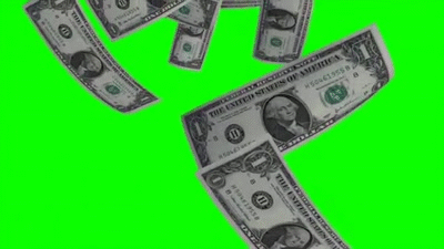A Rain Of Dollar Bills GIF
