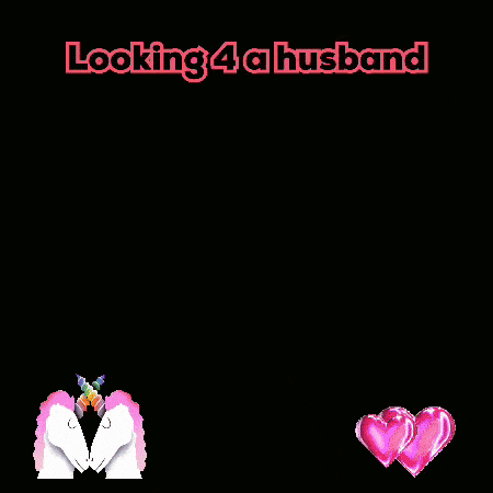 A Rainbow Colored Lip With The Words " Looking 4 A Husband " Below It GIF