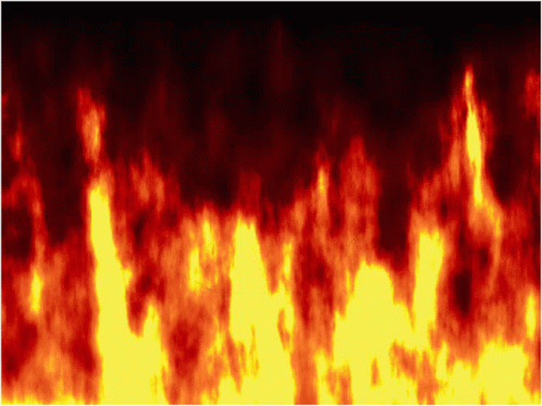 A Red And Yellow Background With A Lot Of Flames GIF