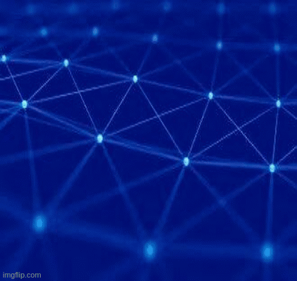A Red Fingerprint On A Blue Background With The Words `` General Data Protection Regulation ( Gdpr ) Training Courses '' GIF