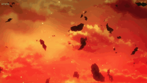 a red sky with the words animeflv.net on the bottom right