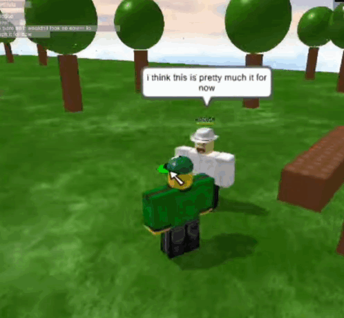 Roblox Character Saying I Think This Is It GIF