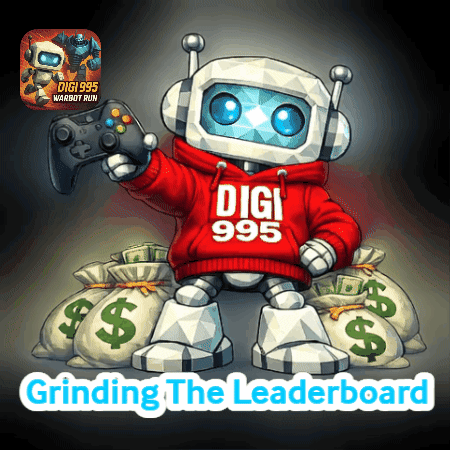 A Robot Wearing A Red Hoodie That Says Digi 995 GIF