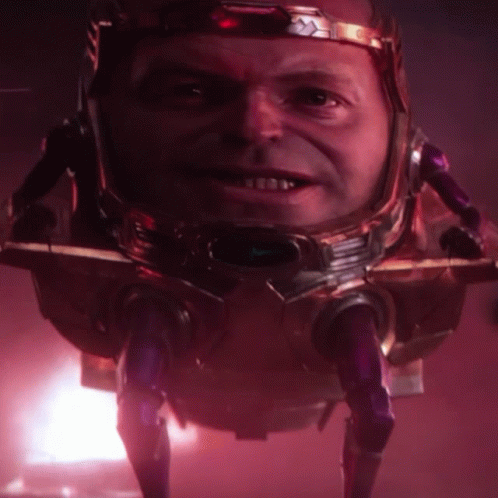 Robot With Man's Head GIF