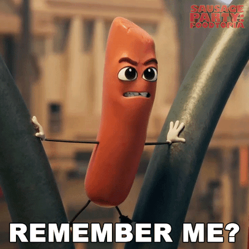 A Sausage From The Movie Sausage Party Foodtopia GIF