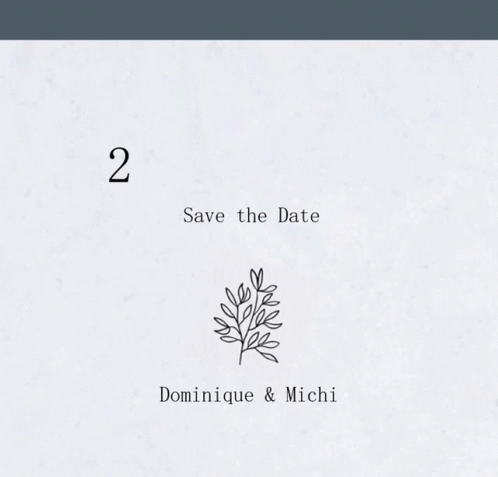 a save the date card for a wedding in july 2021