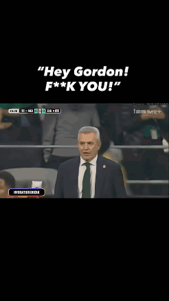 A Screen Shot Of A Soccer Game With The Words Hey Gordon F *** K You GIF