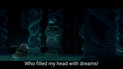 A Screen Shows A Whale With The Words Who Left Last Session On A Cliffhanger GIF