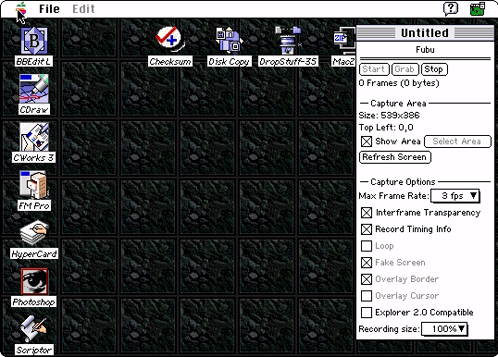 A Screenshot Of A Computer Screen With The Word Untitled At The Top Of The Screen GIF