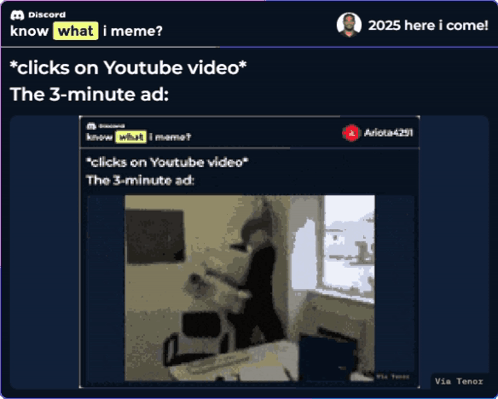 A Screenshot Of A Discord Page That Says " Know What I Meme " GIF