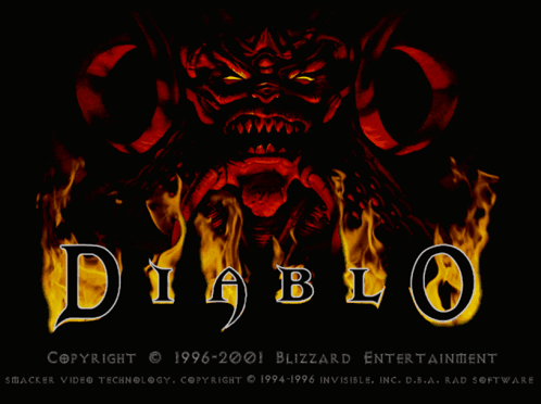 A Screenshot Of A Game Called Diablo From 1996-2001 GIF