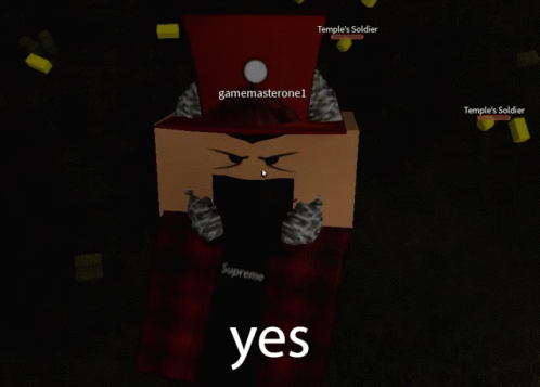 Game Screen Saying Yes GIF