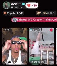 Live Stream Screenshot With Ace Name GIF
