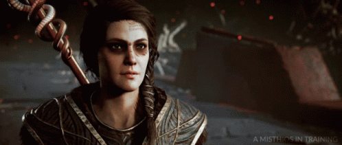 A Screenshot Of A Video Game Called A Misthology In Training GIF