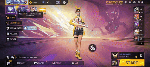 A Screenshot Of A Video Game Called Freefire GIF