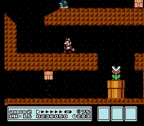 A Screenshot Of A Video Game Called Super Mario World GIF