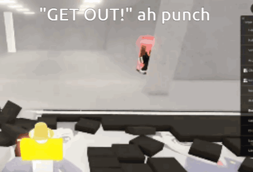 Video Game Screenshot Get Out GIF