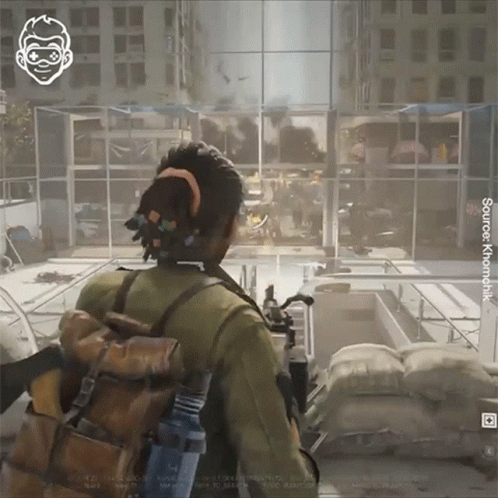 A Screenshot Of A Video Game Shows A Monkey And The Words Source Khemchik GIF