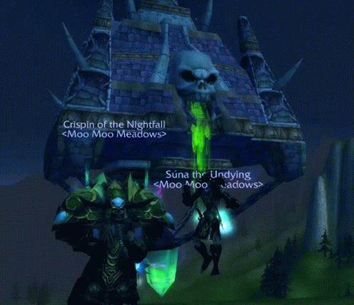 A Screenshot Of A Video Game Shows A Monster Named Suna The Undying GIF