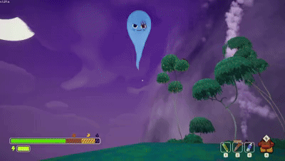 A Screenshot Of A Video Game Shows A Tornado Coming In GIF