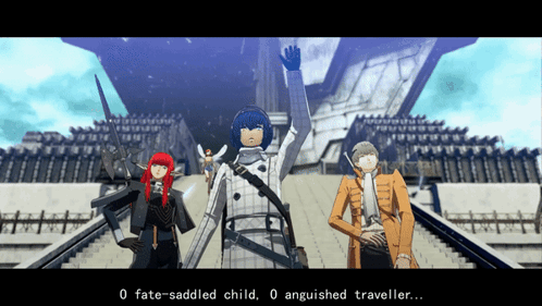 Video Game Screenshot 0 Fate-Saddled Child 0 Anguished Traveller GIF