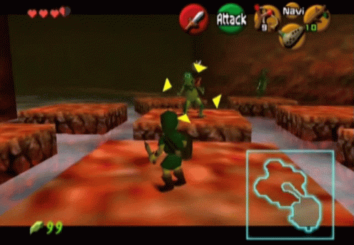 a screenshot of a video game that says attack on the screen