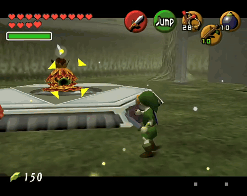 a screenshot of a video game that says attack on the top left