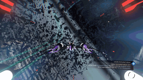 A Screenshot Of A Video Game That Says " Locate Activated Indium " On The Bottom GIF