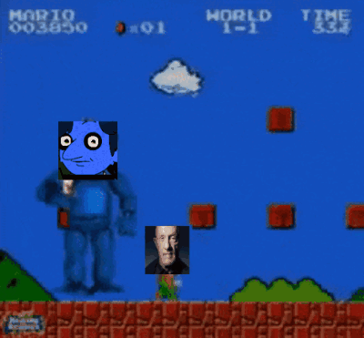 A Screenshot Of A Video Game That Says Mario 004750 On It GIF