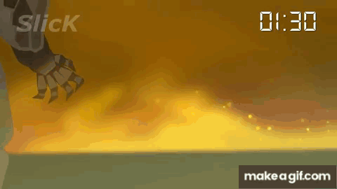 A Screenshot Of A Video Game That Says ' Slick ' On The Bottom GIF