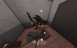 A Screenshot Of A Video Game That Says Space Perspective On The Bottom GIF