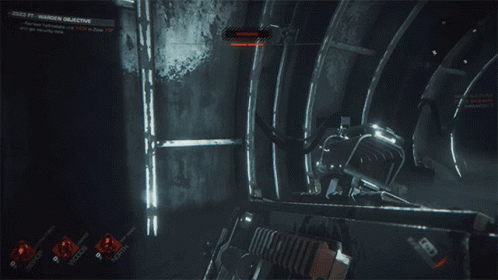 A Screenshot Of A Video Game That Says Warden Objective At The Top GIF