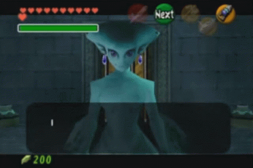 a screenshot of a video game where a character says " it 's me your fiancée roto princess of "