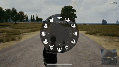 A Screenshot Of A Video Game With 72 Alive In The Upper Left Corner GIF