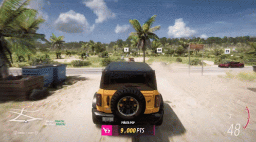 A Screenshot Of A Video Game With 9,000 Pts On The Bottom GIF